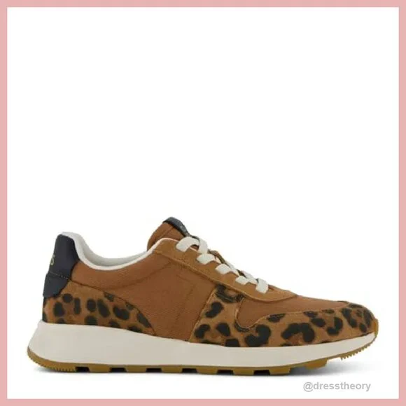 Women's Retro Lace-Up Sneakers, Lightweight Comfort, Size 8